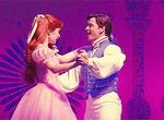 Sierra Boggess and Sean Palmer as Ariel and Eric