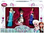 Anna, Elsa, and Olaf Christmas ornaments