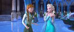 Anna: "Oh, Elsa, they're beautiful, but you know I don't skate."