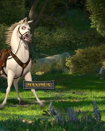 rapunzel and horse