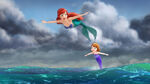 Ariel as seen in Sofia the First.