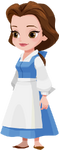 Belle as she appears in Kingdom Hearts χ