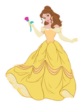 Belle's redesign without sparkles