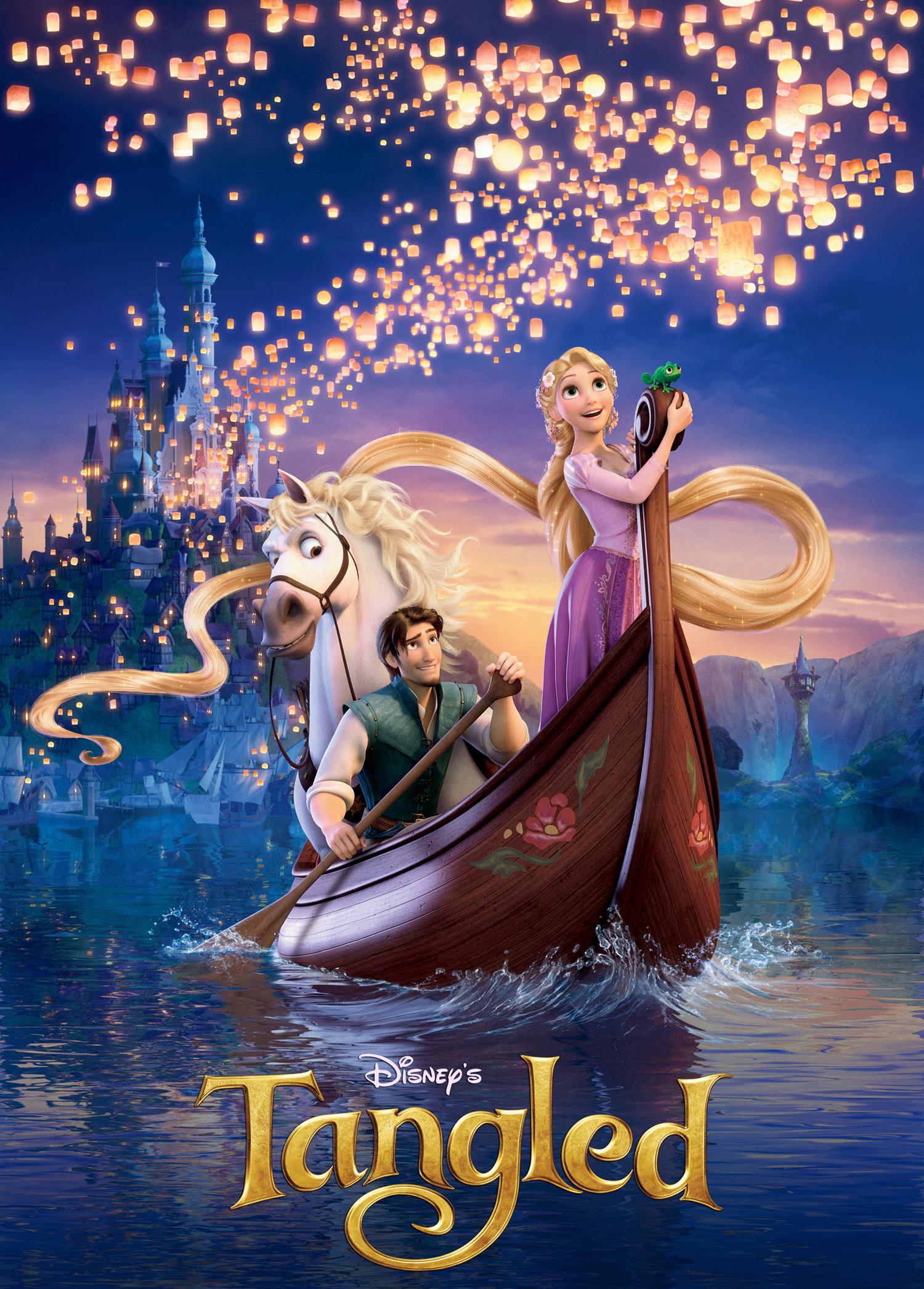 My guilty pleasure: Tangled, Animation in film