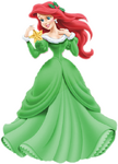 Green dressed Christmas Ariel