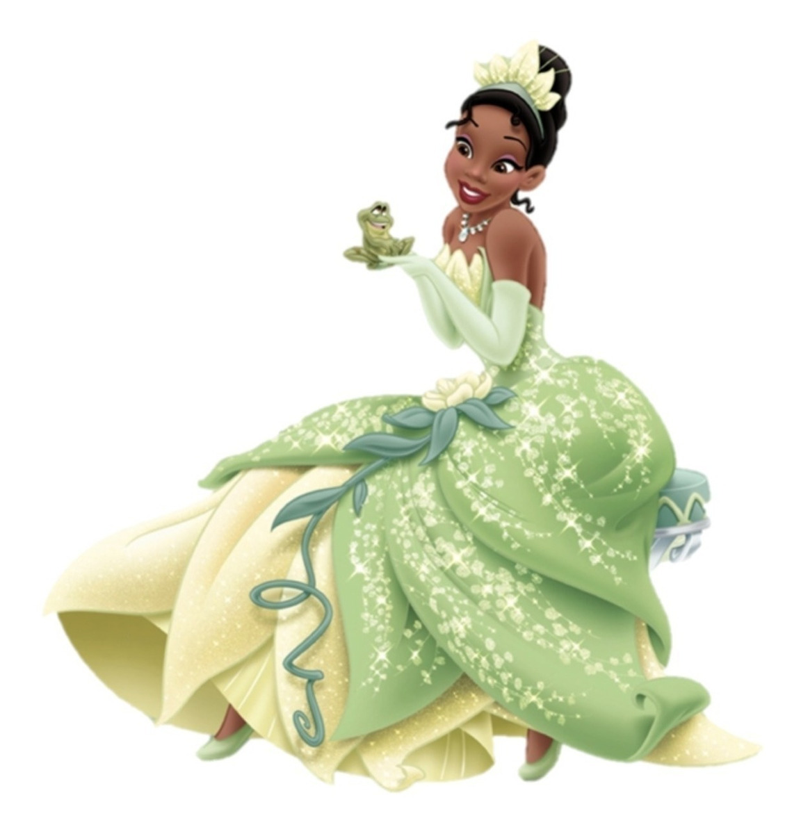 princess tiana frog