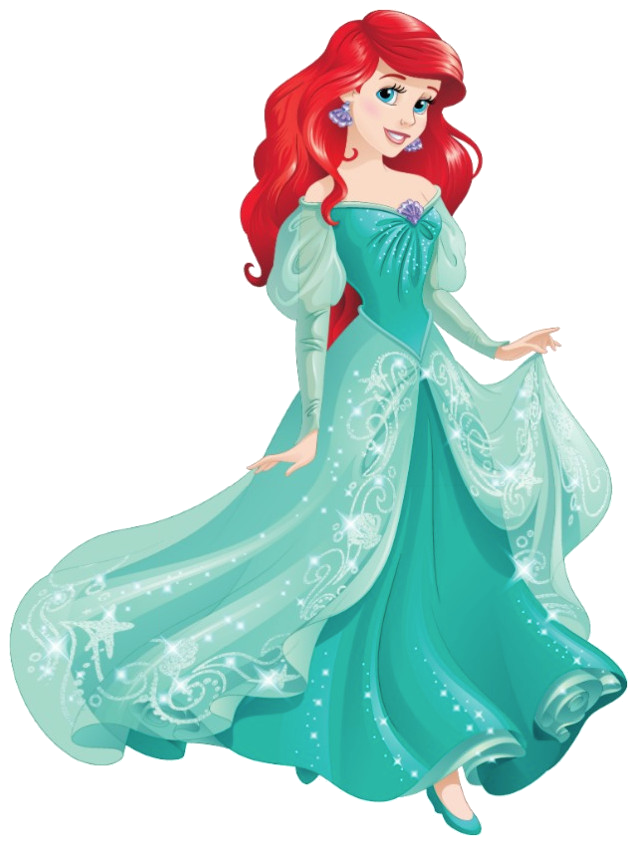 how to draw ariel dress