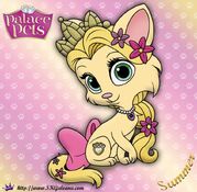 Summer-Princess-Palace-Pet-Coloring-Page-by-SKGaleana-image