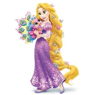 Rapunzel holding Sundrop