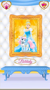 Bibbidy's Portrait With Cinderella