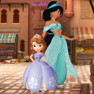 Princess Jasmine And Princess Sofia Poster