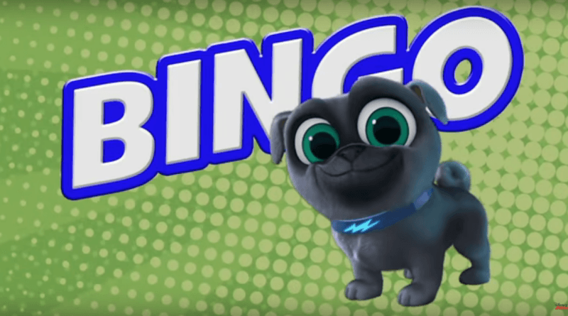 Bingo 2025 disney dog