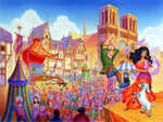 Esmeralda in a drawing