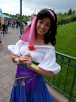 Esmeralda Disneyland Close Up