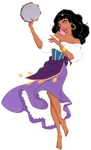 Esmeralda transparent
