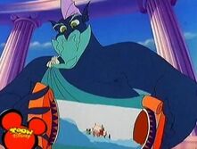 Poseidon in "Hercules and the Apollo Mission".