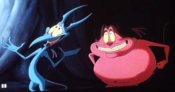 Panic (left) and Pain
