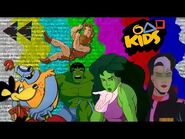 UPN Kids Sunday Morning Cartoons - 1996 - Full Episodes with Commercials
