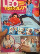 Leo taking over the Bop and Tiger Beat Office