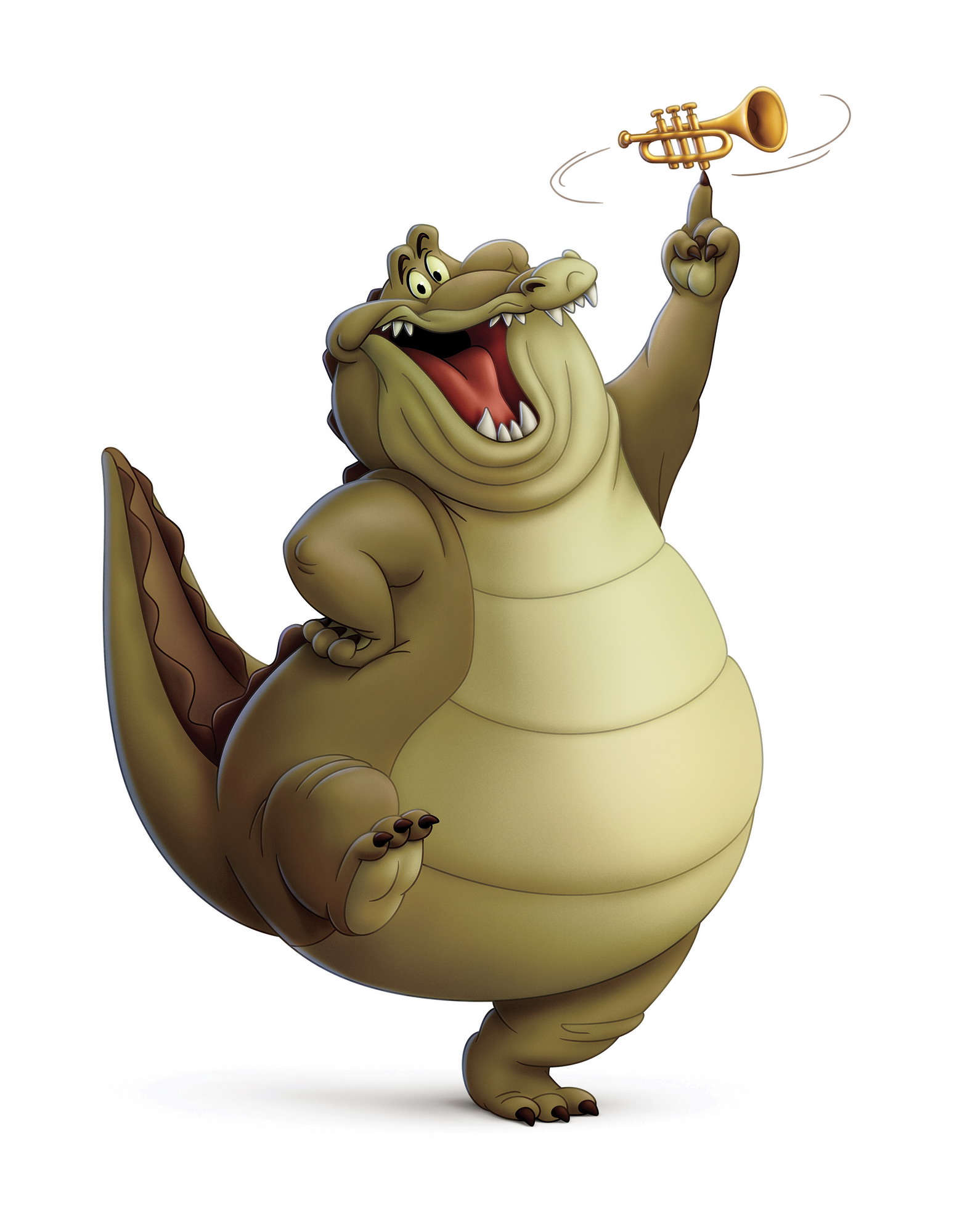 Louis crocodile cub DISNEY STORE The princess and the frog