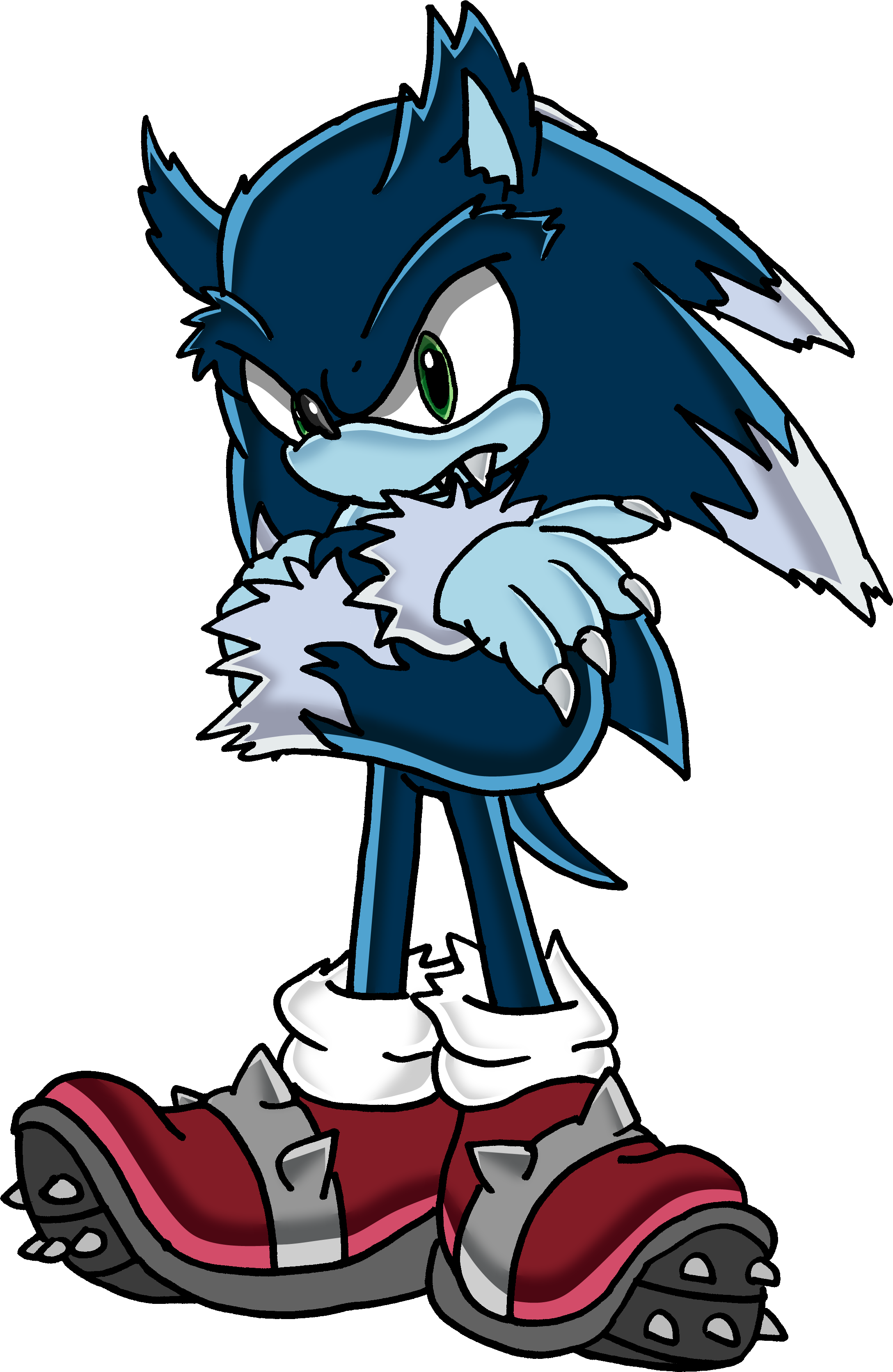 Sonic The Werehog Japanese Anime Wiki Fandom