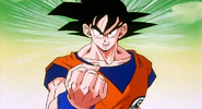 Goku delivery an average speech to defeat Frieza for killed his father and his mother, Saiyans and Namekians