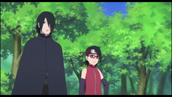 Sarada Uchiha on X: Im Sarada Uchiha I plan on becoming Hokage by  choosing a different path than my dad! #Naruto #TheNextGeneration   / X