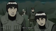 Rock Lee finds out that Neji is dead.