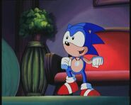 Sonic sees Chili Dogs, and says "Woah this dream has become way past cool".