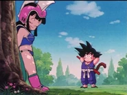 Chi-Chi being shy