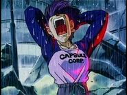 Future Trunks mourns Gohan's death, as he is horrified that Gohan is dead.