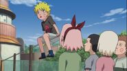 Naruto asking Shikamaru, and the others what do they want.