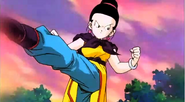 Chi-Chi fights Goten