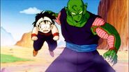 Gohan is saved by Piccolo