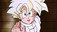 Gohan is shock that Goku agrees with Chi-Chi telling him to study.