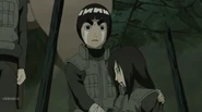 Rock Lee hears Naruto's speech about keeping the memory of Neji in his heart.