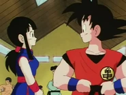 Chi-Chi when Goku asks her "Who are You?"