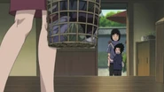 Sasuke is happy that Itachi will play with him.