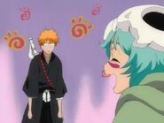 Ichigo sees Nel talking in third person.