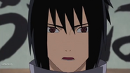 Sasuke tells the reincarnated Hokages' that he is nor Innocent or a child.