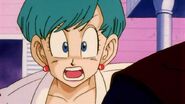 Bulma is shock that Goku is a saiyan