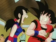 Chi-Chi calls Goku an Idiot.
