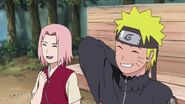 Sakura with Naruto.