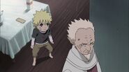 Hiruzen tells Naruto that bringing his late parents back from the dead won't solve anything.