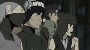 Asuma during the Kyuubi's attack on Konoha.