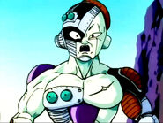 Frieza shocked and terrifed at Future Trunks