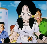 Videl witness Gohan being bullied by the Red Shark Gang