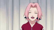 Sakura tells Sasuke that his apple is ready