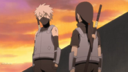 Kakashi tells Itachi to honor a friend's request.