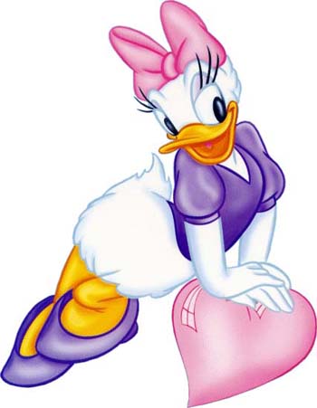 daisy duck and donald duck